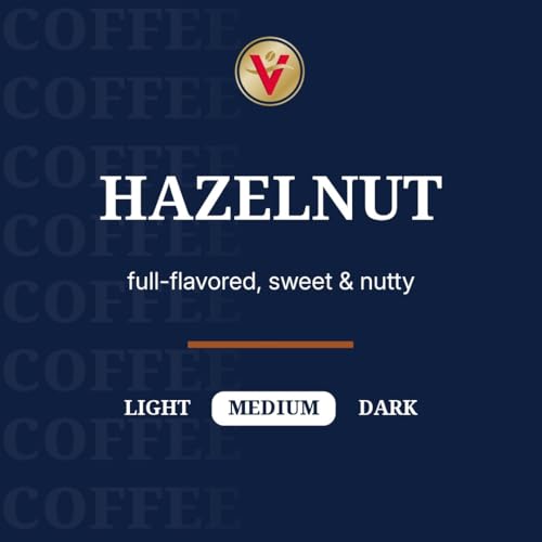 Victor Allen's Coffee Hazelnut Medium Roast Coffee, 0.34 oz, 80 count