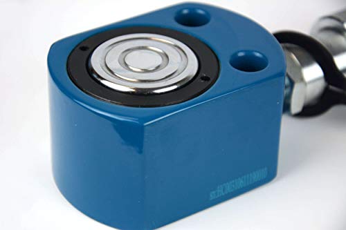 Image of TEMCo HC0031 Low Profile Height Hydraulic Cylinder Puck 10 Ton, 0.39 inch Stroke (Optional Tonnages Availiable)