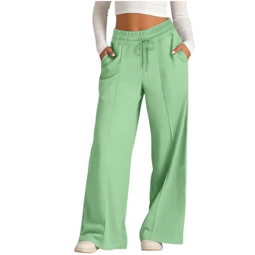 Wide Leg Sweatpants Women High Waisted Baggy Joggers Loose Fit Athletic Sweatpants Soft Lightweight Joggers 2025