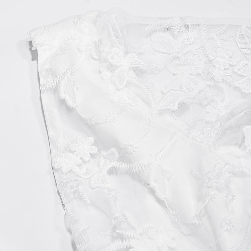Robe de vacances et grand dîner chic avec manches longues - 7