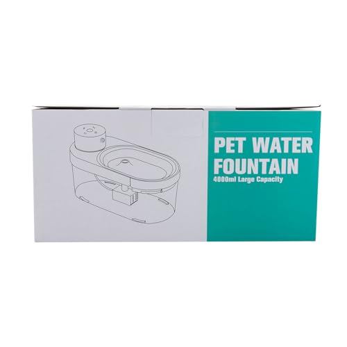 Fuente de agua para gatos gran capacidad y bajo ruido miniatura 6