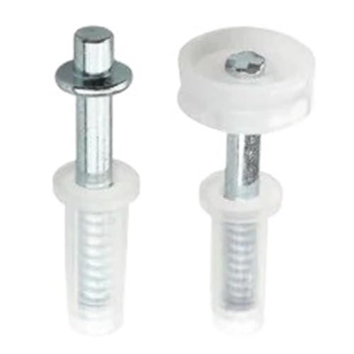 Bi-Fold Door Top Roller 12 piezas Bi-Fold Door Top Pivot y Rueda Guía Kit de Herrajes para Reparación de Closet de Ducha y Gabinete miniatura 5