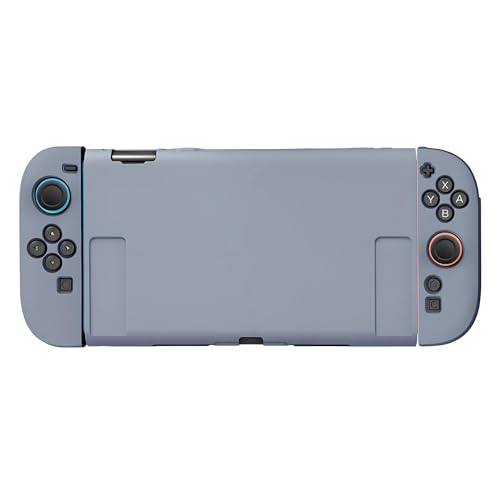 SHEAWA for Switch 2 ケース カバー 保護ケース TPUゴム 耐衝撃 柔軟 かわいい ソフトカバー 全面保護 互換品 アクセサリー スイッチ2対応 (グレーブルー)