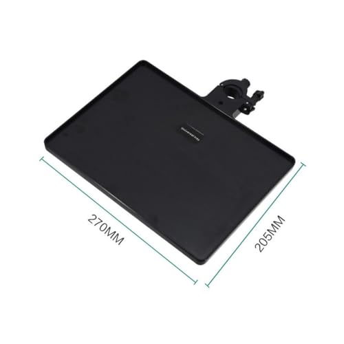 Plateau porte-microphone Alasum noir réglable pour rack de micro - 2
