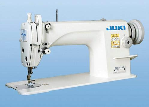 Juki DDL-8700 High-Speed Straight Lockstitch Sewing Machine w/Table, LED Lamp, Needle Position System | Single Needle Stitching Machine