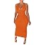 Orange D-tank Skirt Outfits
