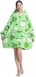 Oversized Blanket Hoodie,Wearable Blanket Adult for Women and Men,Giant Hooded Sweatshirt with Pocket