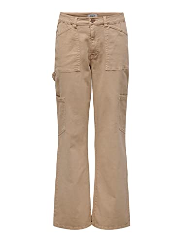 Pantalon cargo femme ONLY Onlvox Hw STR confortable
