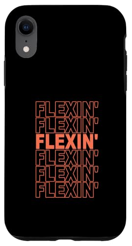 �R�[�����J���[Flexin' On Repeat �R�[�����O���t�B�b�N �X�}�z�P�[�X iPhone XR �p