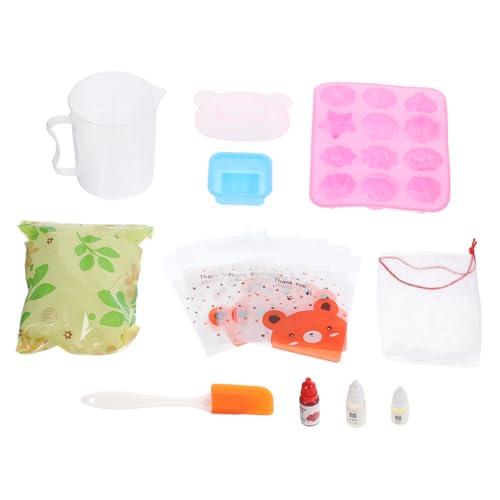 UKCOCO Kit de Fabricación de Jabón Artesanal para Adultos Completo DIY con Base Colorantes y Esencias para Principiantes y Regalo Creativo Casa