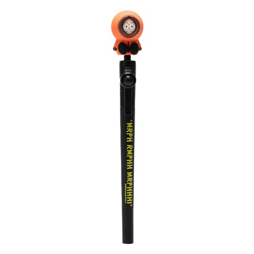 Stylo à bille South Park, Fidget Pen avec 2 figurines à collectionner, stylo dans le South Park Merch
