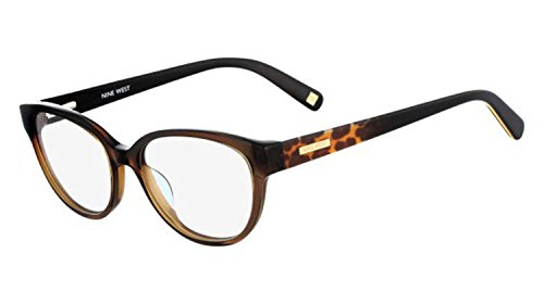 Lunettes de vue West NW5101 cristal brown effet cheetah monture élégante