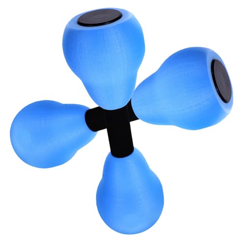 ibasenice 2 Piezas Mancuernas Para Deportes Acuáticos Ligero Mancuernas Nadando Para Mancuernas Vistoso Nadar Agua Mudo Mancuernas Para Piscina Pesas Acuáticas Para Mujeres Flota Eva Blue