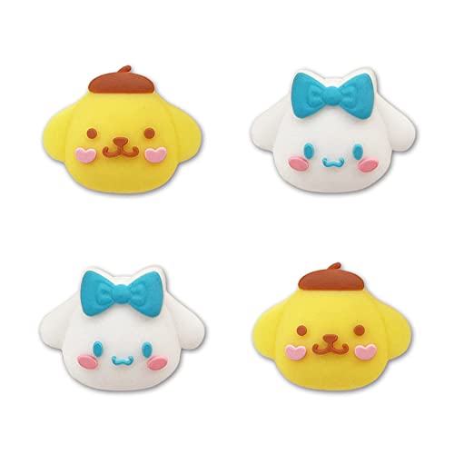 Image of PERFECTSIGHT Cute Thumb Grip Caps for Switch 2 2025, PS5, PS4, Xbox Series X /S, Xbox One, Switch PRO Controller, 4PCS Kawaii Soft Skin Rubber 3D Analog Thumbsticks Grips Joystick Cover, Big Ear