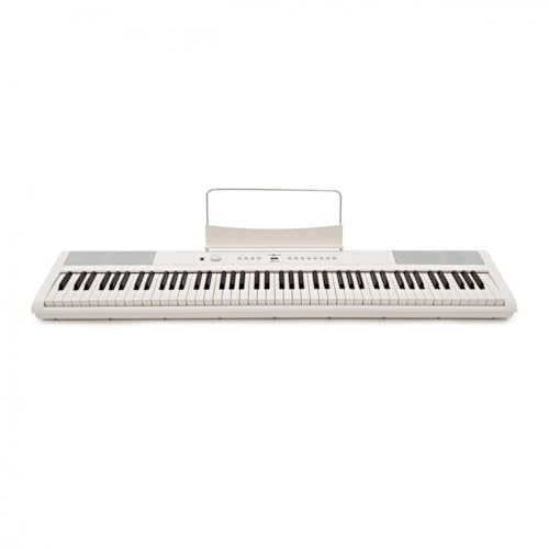 SDP-2 Piano de scène numérique à 88 touches avec mécanique lestée, blanc - Les Beatles, Paul McCartney, John Lennon, RIngo Starr, George Harrison SDP-2 Piano de scène numérique à 88 touches avec mécanique lestée, blanc – Image 3