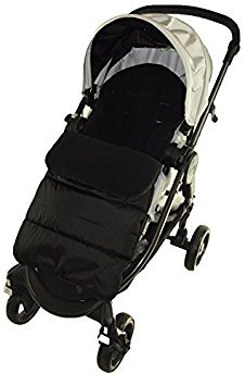 Footmuff/Cosy Toes Compatible with Venicci Vento Pushchair Black Jack