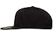 Flexfit Premium Flatbill Cap – Fitted 6210 - Large/X-Large (Black)