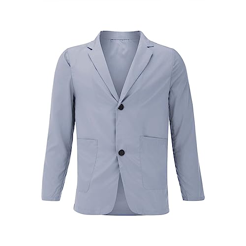 Mens Sport Coats and Blazers Casual Short Sleeved Lapel Thin Suit Tops Thin Breathable Jacket 30 Mens Sport Coats2