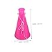 GALPADA Cheer Megaphones Portable Plastic Noise Makers for Parties Outdoor Games and Events Lightweight Horns Vibrant Rose Cheering