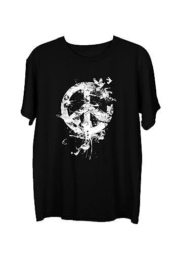 Image of Wear Your Opinion Mens S to 5XL Graphic Printed T-Shirt (Design: Peace Bird)