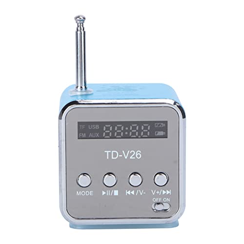 iplusmile Tragbarer Mini-Digitallautsprecher Mit Fm-Radio USB-Und...