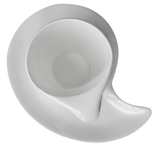 DECHOUS �Z���~�b�N���J�v�`�[�m�}�O 240ML �z���C�g 1�Z�b�g �V���v���f�U�C�����������C���I�t�B�X��ƒ�g���鑽�p�r�R�[�q�[�}�O