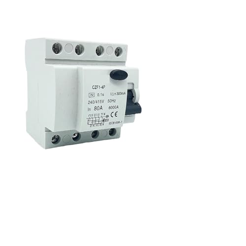 Disjoncteur de courant résiduel Type B 4P16A30MA Dc 400v 10ka charge batterie voiture