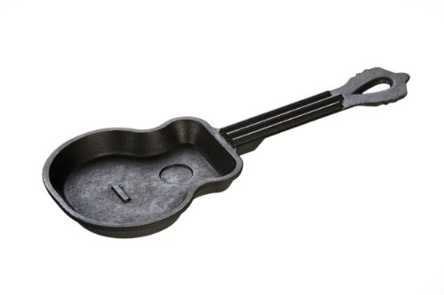 Lodge LGSK3 Guitar Mini Skillet, Black, 10.75-inch by Lodge