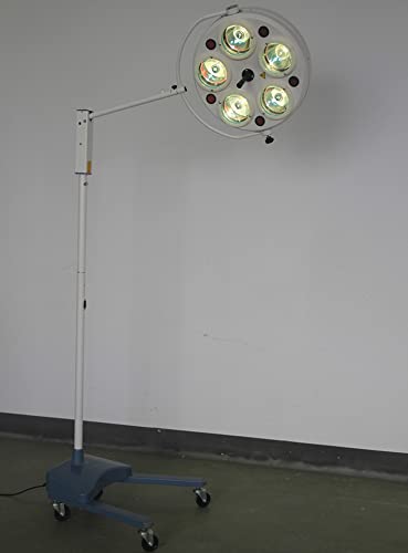 Eoral Floor-Standing Shadowless Operating Lamp Surgical Mobile Examination Light Halogen Light Bulbs #TOP3