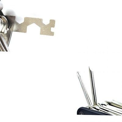 Schrodinger15 30033 Multi tool folding + Spanner Bicycle Cycle Folding Tool Allen Key Set Multitool 3