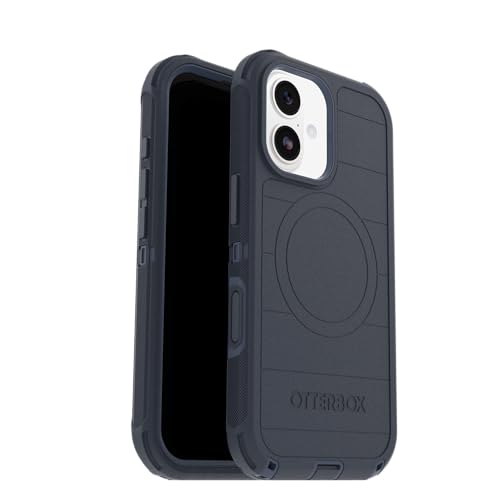 Image of OtterBox iPhone 17 Defender Pro Series Case - Blue Sentiment - Tough, Rugged & Durable iPhone Case, Snaps on MagSafe