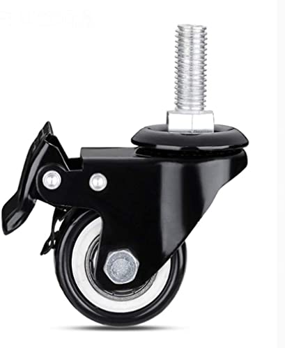 Roulette pour meuble double roulement résistante charge 160kg - 7