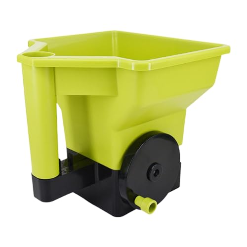 Espalhador de fertilizante manual, espalhador de quintal, espalhador de fertilizante de transmissão