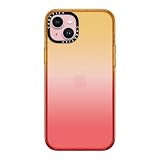 CASETiFY インパクト iPhone 15 Plus ケース [薄型軽量/耐衝撃/米軍MIL規格] - ピーチヘイズ