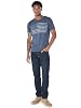 Lucky Brand mens Usa Flag Tee Shirt, American Navy, X-Large US #1