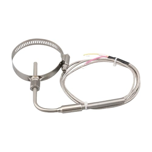 Sonde de type K coude angle droit et thermocouple blindé inox pour tuyauterie
