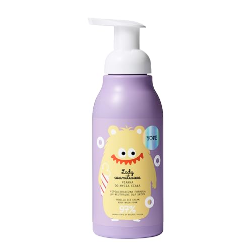 YOPE 2-in-1 Shampoo & Body Wash For Kids | Prebiotic & Soothing Complex | Tear-Free | Ages 3+ | 96% Natural Ingredients | 300ml