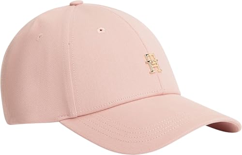 Tommy Hilfiger Damen Cap Elevated Chic mit Logo, Rosa (Foggy Pink), Einheitsgröße – Ansicht 1