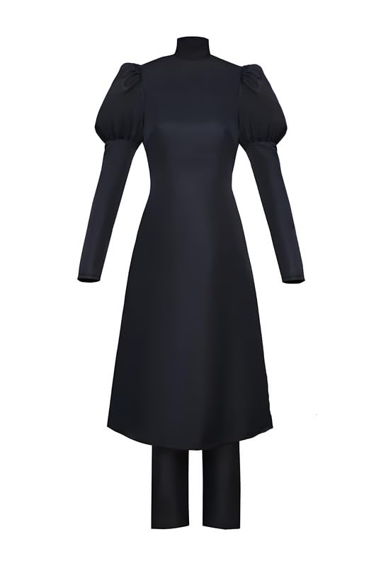 Mei Mei Cosplay Adults Anime JJK Costume Mei Mei Black Dress Full Uniform Pants Halloween Womens Outfits