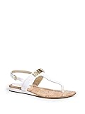 GUESS Factory Women's Jillaine T-Strap Sandals
