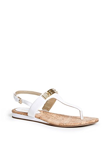 GUESS Factory Jillaine T-Strap Sandals