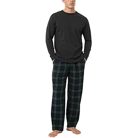LAPASA 100% Cotton Pajama Set for Men Cover