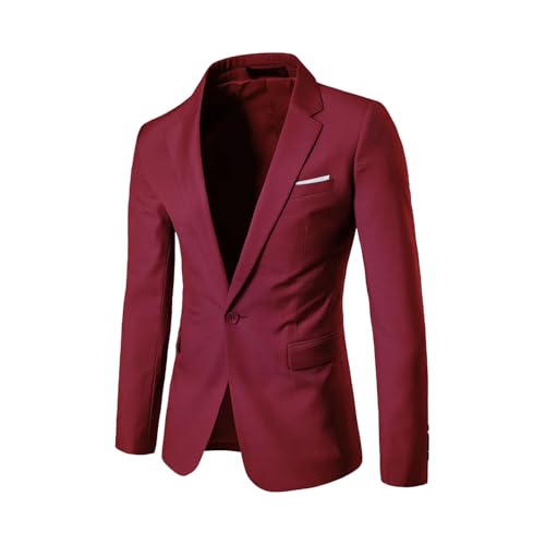 Men Fashion Business Casual Blazers Suit Slim Fit Male Wedding Suits Blazer Jackets