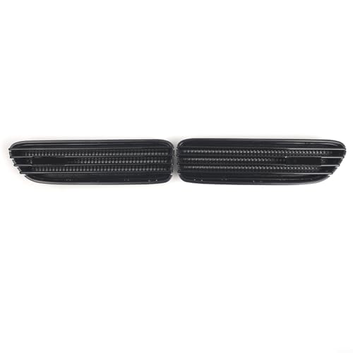 HomeVortex MOTORFANSCLUB Glossy Black Side Fender Air Vent Grille for BMW E46 for M3 2001-2006 Direct Replacement Car Body Kit Exterior Decoration ABS Material 51137895914