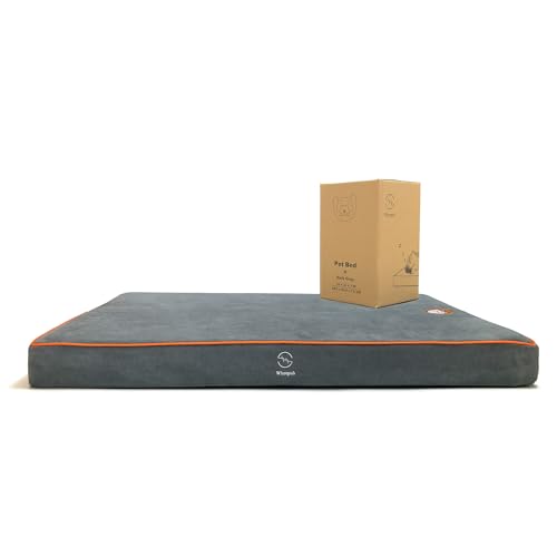 Whoopub Orthopedic Dog Bed 35x22" with Waterproof Protector