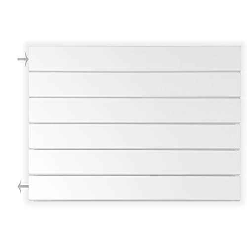 Preisvergleich Produktbild Design Paneelheizkörper Heizkörper Badheizkörper horizontal 450 x 600 seitlicher Anschluss (303 Watt nach EN442)