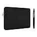MOSISO Laptop Case 13 inch, 13 inch Laptop Sleeve Bag Compatible with MacBook Air 13 M4 M3 M2 M1 2025-2018 / Pro 13 M2 M1 2025-2016, Neoprene Computer Sleeve Bag with Small Case, Black