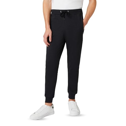 Pantalon de jogging ajusté pour hommes FM London Slim avec poches zippées