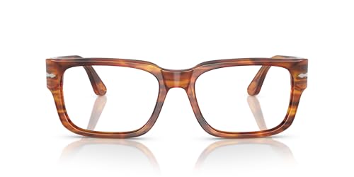 Image of Persol mens Po3315v Rectangular Prescription Eyewear Frames