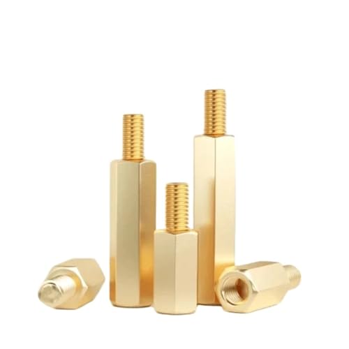 ^JZpIXXX^hIt{[hbNX^bhM2 M2.5 M3 M4 M5ZplWts[PCBR}U[{[hXy[T[{g(M3 (Thread 6mm),20MM (20PCS)_BRASS)